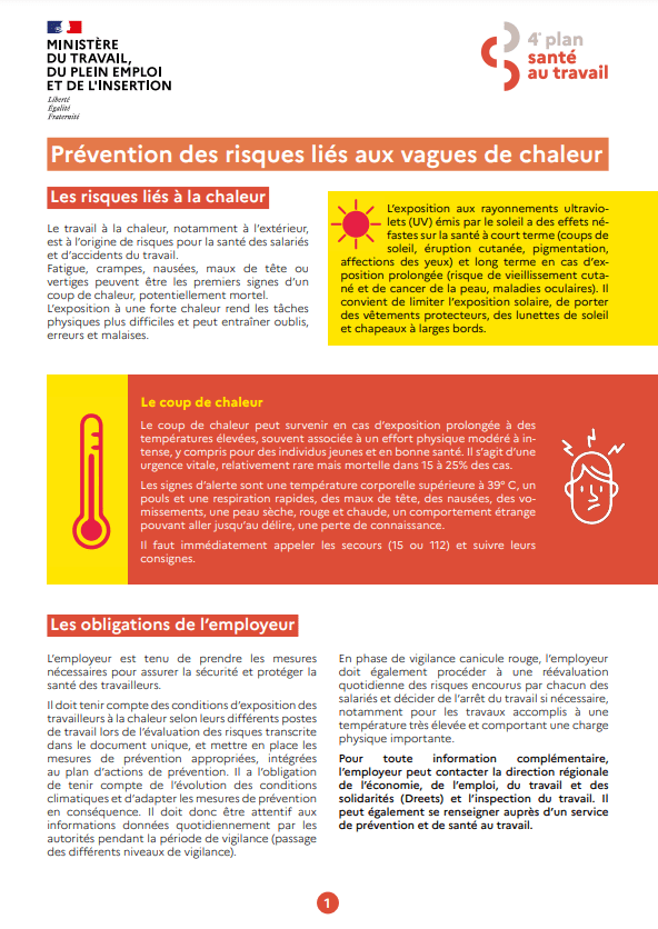 Guide Prevention Chaleur PST4